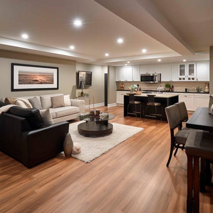Basement basements renovations multifunctional remodel remodeling playroom lacey rec bedroom kids reveal apartmenttherapy